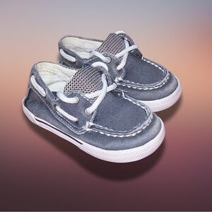 Sperry Top Sider Halyard Crib Shoes Size 3M